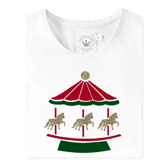 Weihnachts Mädchen T-Shirt Christkindlmarkt