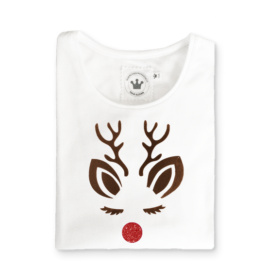 Mädchen T-Shirt Rudolph