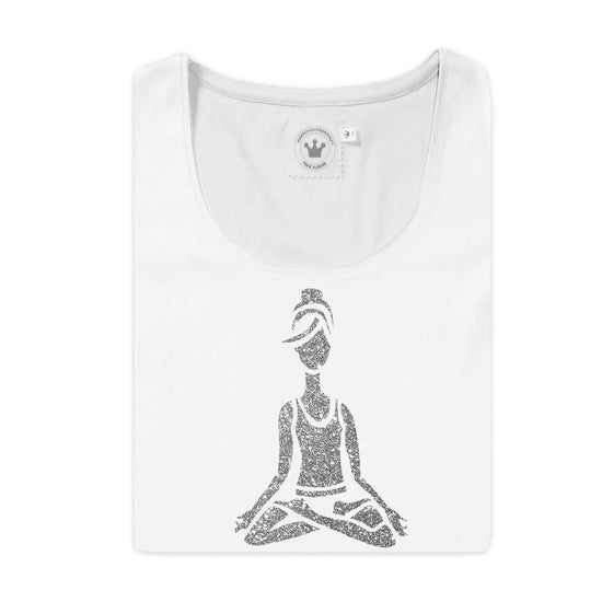 Laden Sie das Bild in den Galerie-Viewer, Damen T-Shirt Yoga Style Baumwolle - Kaufhaus des Südens
